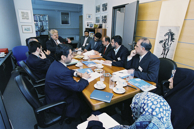 MEP Elmar BROK meets with a delegation from Iran