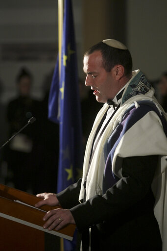 Zdjęcie 1: event on the occasion of the International Holocaust Remembrance Day organised by European Jewish Congress, European Jewish Community Centre, European Coalition for Israel