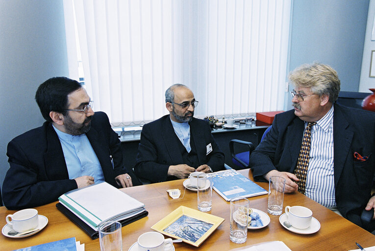 MEP Elmar BROK meets with a delegation from Iran