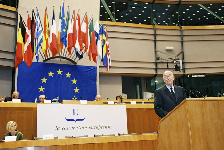 Fotografi 14: European Convention on the Future of Europe - Plenary session in Brussels