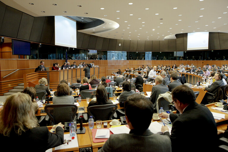 Zdjęcie 9: Hearing on GMO's cultivation in presence of European Commissioner John Dalli