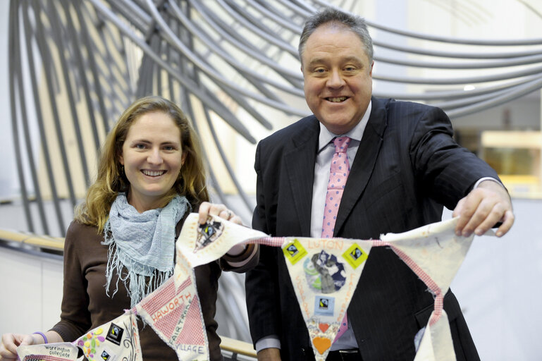 Meps with Fair Trade props