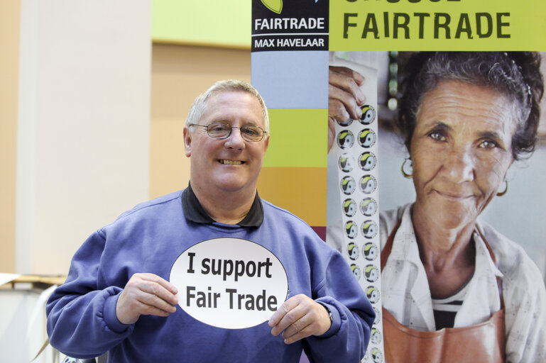 Photo 26: Meps with Fair Trade props