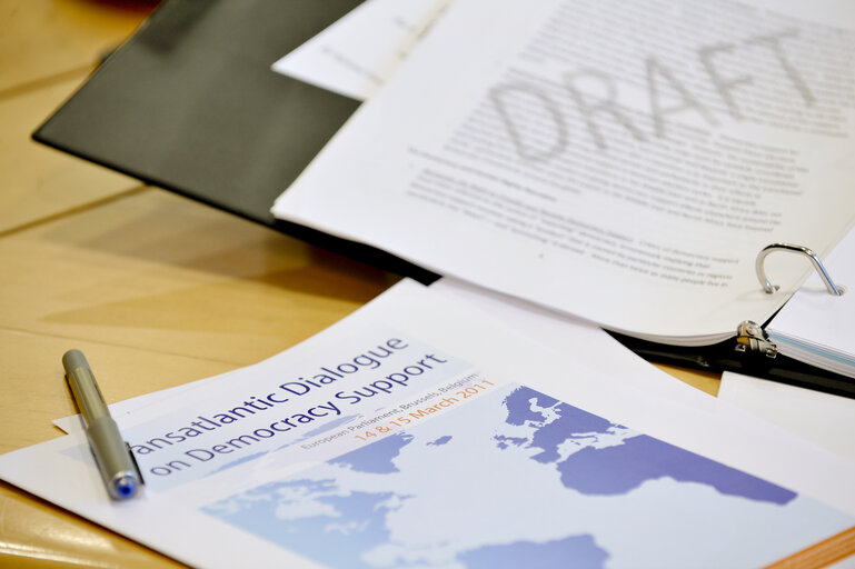 Fotografie 5: Conference Transatlantic dialogue on democracy Support