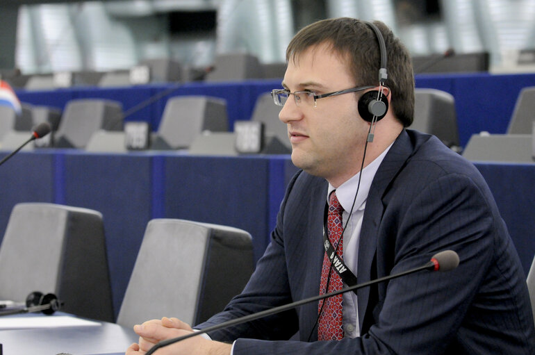 Dimitar STOYANOV in the Hemicycle