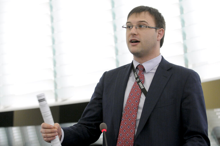 Foto 14: Dimitar STOYANOV in the Hemicycle