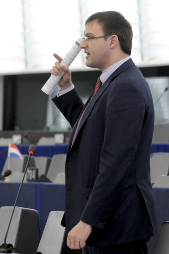 Foto 8: Dimitar STOYANOV in the Hemicycle