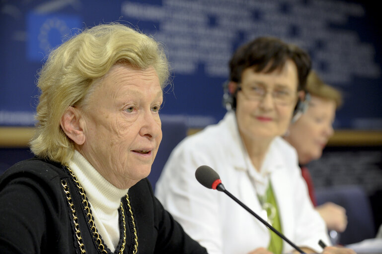 Valokuva 9: Press Conference on Internationnal women's day