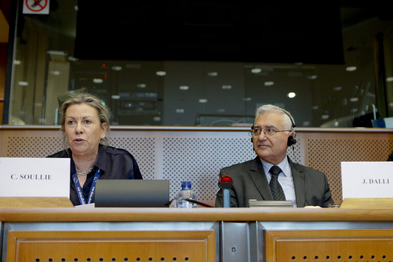 Hearing on GMO's cultivation in presence of European Commissioner John Dalli