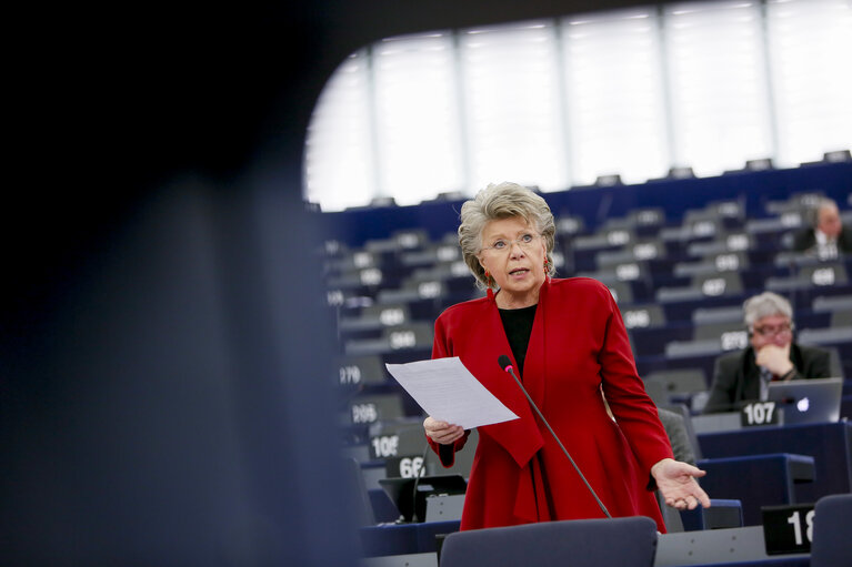 Billede 2: Plenary session Week 50 2017 in Strasbourg - Preparation of the European Council meeting of 14 and 15 December 2017 - Council and Commission statementsPress conference