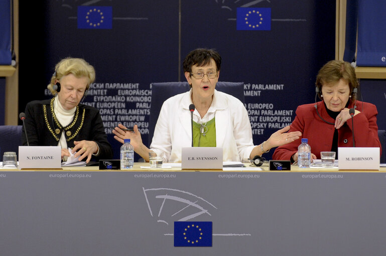 Fotó 15: Press Conference on Internationnal women's day