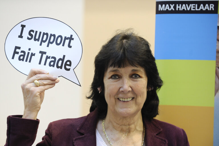 Meps with Fair Trade props