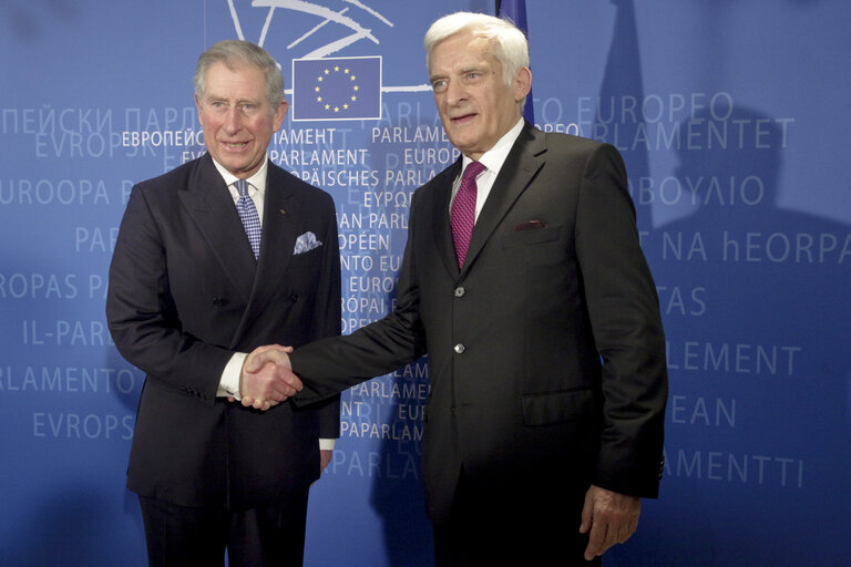 Billede 6: Informal meeting HRH Prince Charles, Prince of Wales, together with Jerzy Buzek EP President, Herman Van Rompuy, President of the European Council and José Manuel Barroso, President of the European Commission