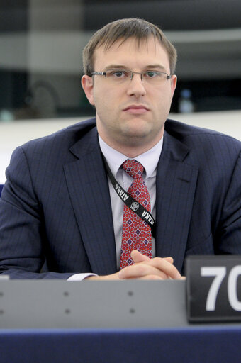 Fotografija 6: Dimitar STOYANOV in the Hemicycle