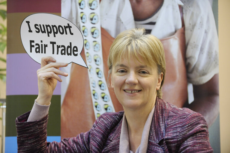 Meps with Fair Trade props