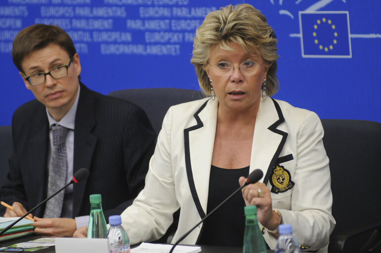 Fotografia 22: CDP with VP Viviane REDING, Gender Strategy