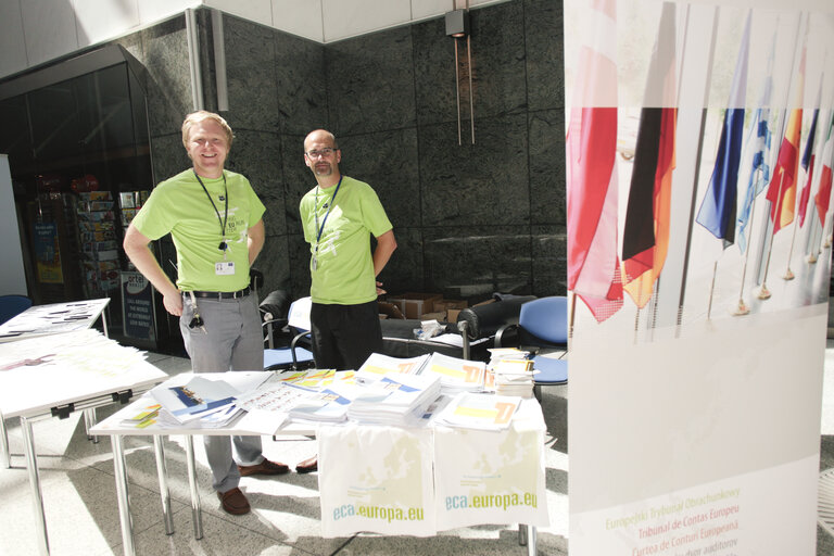 Open Day: European Court of Auditors Stand