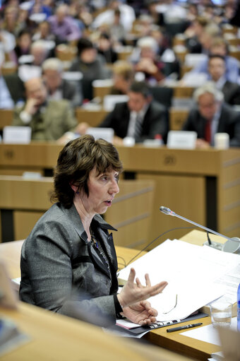 Hearing of Catherine Ashton, High Representative-designate for foreign policy. AFET- Audition de Catherine ASHTON, Haute représentante de l'Union pour les affaires étrangères et Vice-présidente désignée de la Commission.