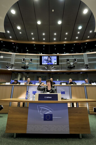 Hearing of Catherine Ashton, High Representative-designate for foreign policy. AFET- Audition de Catherine ASHTON, Haute représentante de l'Union pour les affaires étrangères et Vice-présidente désignée de la Commission.