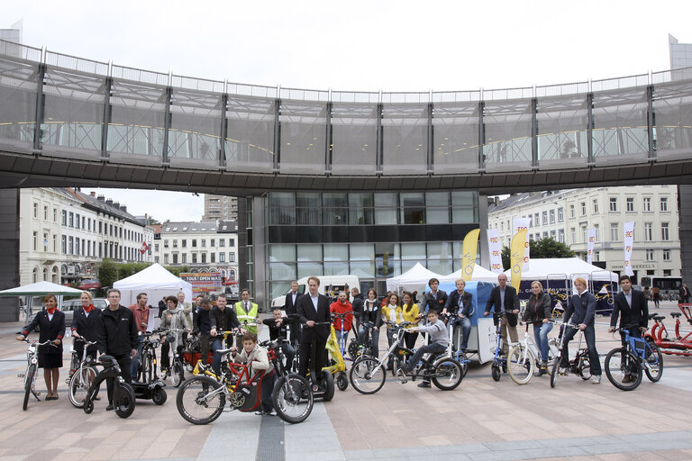 Foto 2: Mobility week - Promotion of various bike types