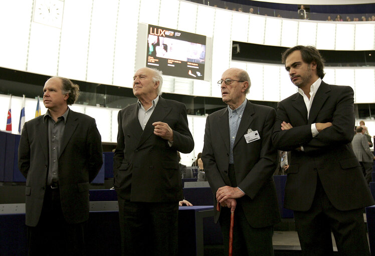 Photo 39: The Lux Prize 2007 is awarded to Fatih Akin for the film Auf der anderen Seite (The Edge of Heaven) during a ceremony in Strasbourg