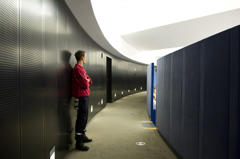 Hemicycle in Strasbourg