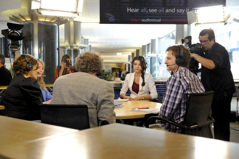 Fotografi 4: Exchange of views EURANET and Members of the European Parliament