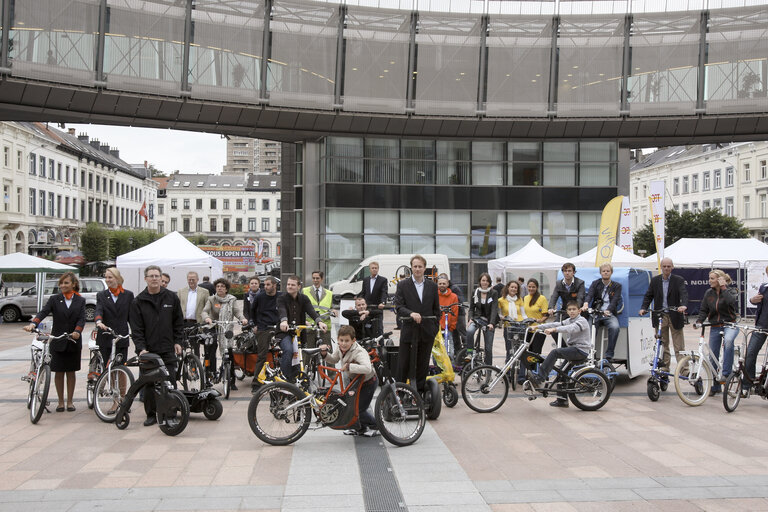 Foto 5: Mobility week - Promotion of various bike types