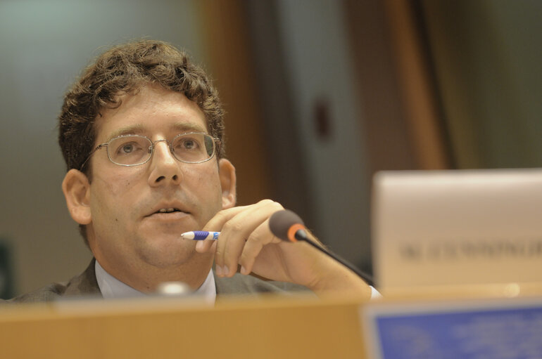 Mark Cunningham, Black Sea Trust for Regional Cooperation, German Marshall Fund, attends an AFET Committee Public Hearing entitled A EU Stratgey for the Black Sea