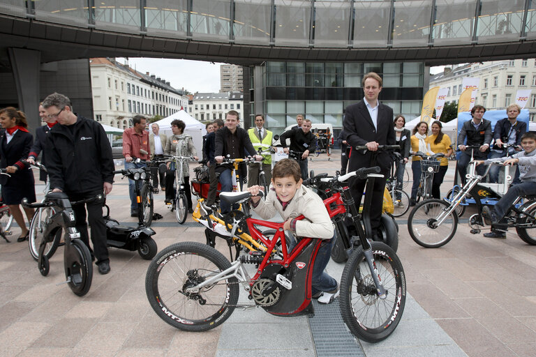 Foto 3: Mobility week - Promotion of various bike types