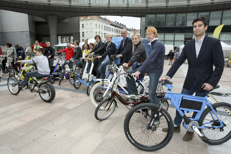 Foto 4: Mobility week - Promotion of various bike types