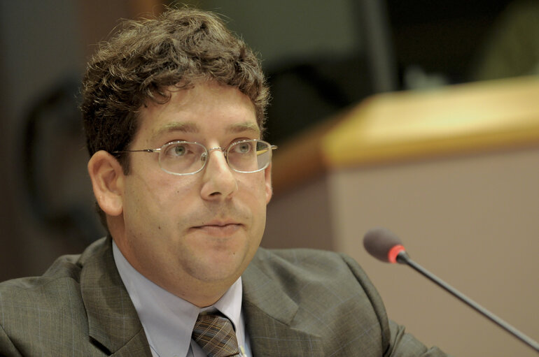 Mark Cunningham, Black Sea Trust for Regional Cooperation, German Marshall Fund, attends an AFET Committee Public Hearing entitled A EU Stratgey for the Black Sea