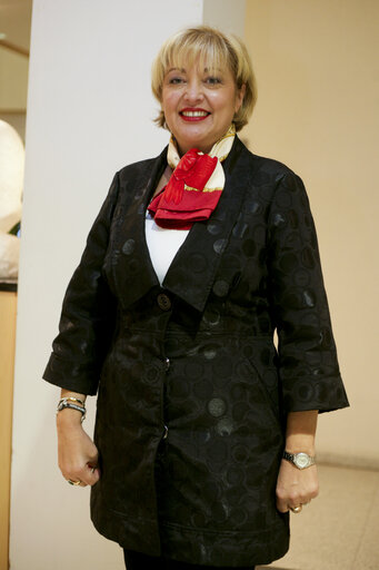 Photo 4 : MEP Pascale GRUNY poses for a portrait