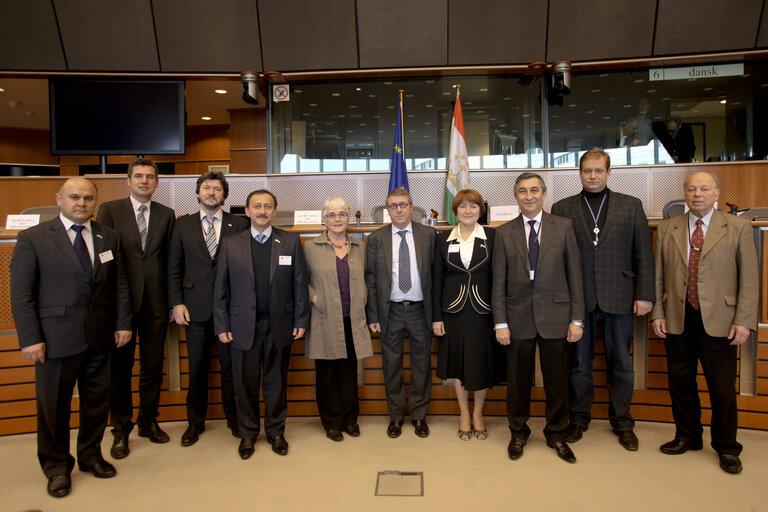 Fotó 11: DELEGATION TO THE EU-KAZAKHSTAN, EU-KYRGYZSTAN AND EU-UZBEKISTAN PARLIAMENTARY COOPERATION COMMITTEES AND FOR RELATIONS WITH TAJIKISTAN, TURKMENISTAN AND MONGOLIA - 1st EU/Republic of Tajikistan  Parliamentary Cooperation Committee meeting