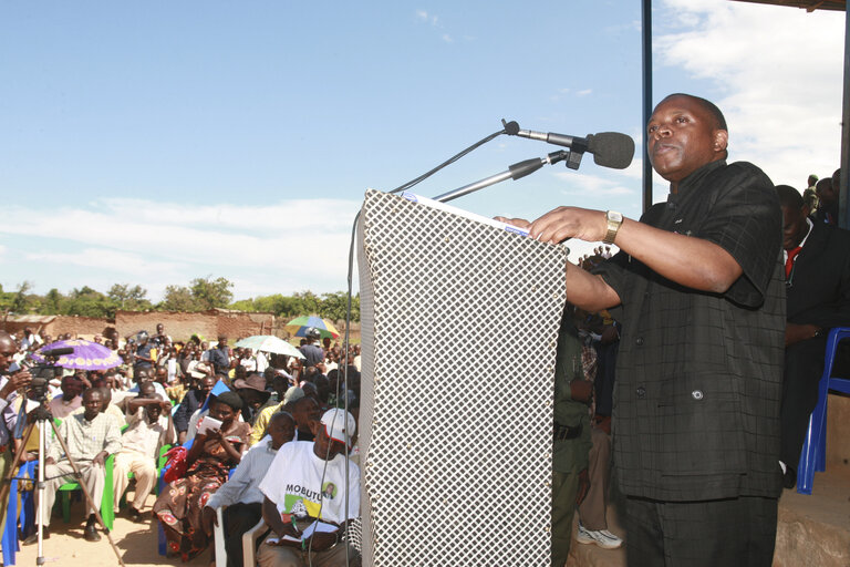 Bishop Apollinaire Malu Malu, Head of the Independent Electoral Commission (CEI) of the Democratic Republic of Congo