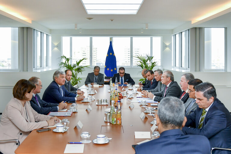 Nuotrauka 4: EP President meets with 11 Latin American Ambassadors