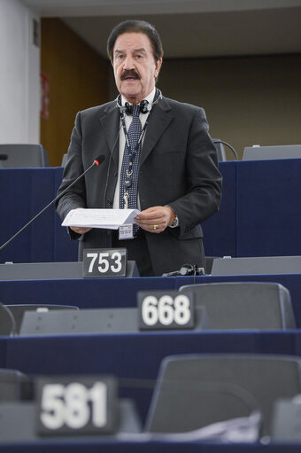 Foto 5: Plenary session in Strasbourg - Week 44  2015 - Cohesion Policy