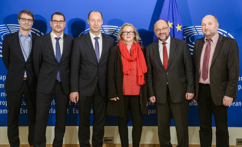 Fotografija 4: Martin SCHULZ - EP President meets with the Chairwoman of the SPD Parliamentary Group of Saxony-Anhalt