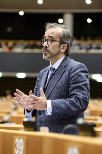 Zdjęcie 22: Plenary Session week 42 2015 in Brussels  Towards a new international climate agreement in Paris - Report: Gilles Pargneaux (A8-0275/2015)