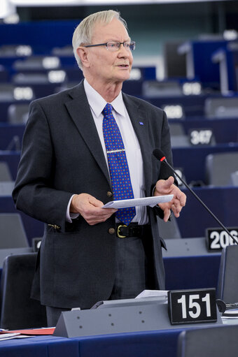 Photo 32 : Plenary session in Strasbourg - Week 44  2015 - Situation in South Sudan