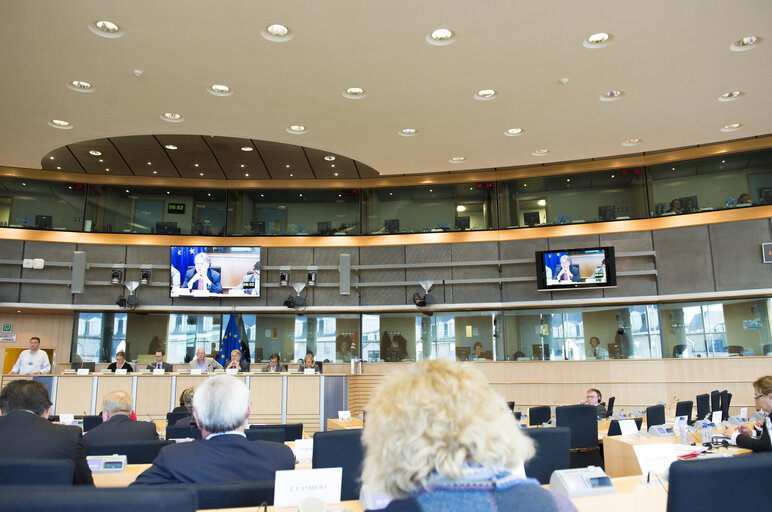 Foto 14: EMPL committee - Exchange of view with the Greek Minister for Labour, Social Insurance and Social Solidarity