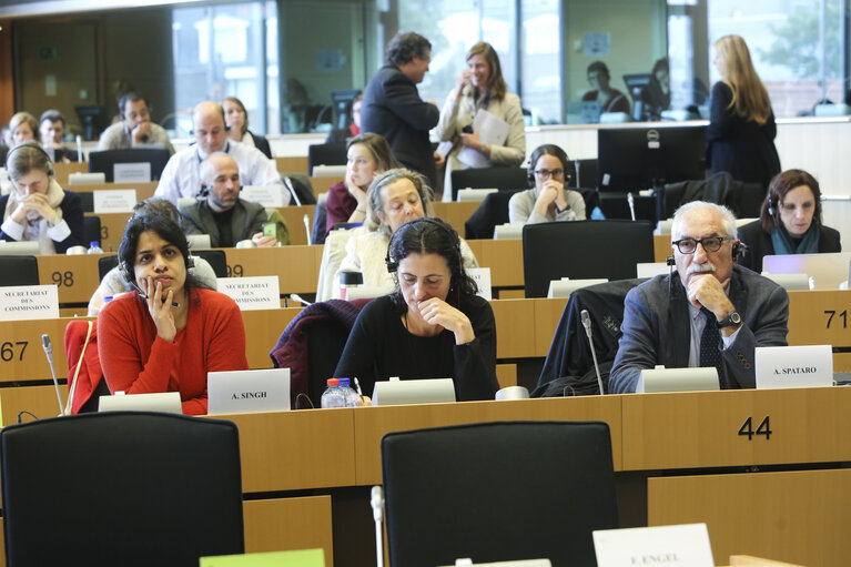 Fotografia 4: LIBE committee meeting, hearing on the CIA renditions