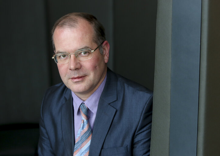 Fotografia 12: Andrejs MAMIKINS in the European Parliament in Strasbourg