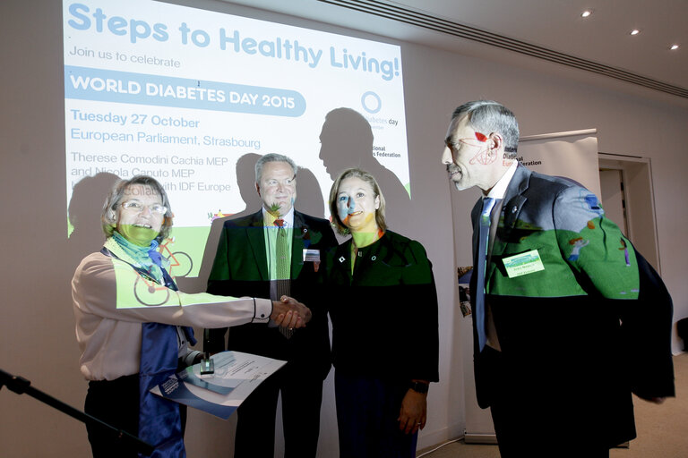 Fotografija 6: European Diabetes Awareness Week  Award Ceremony - 2015 IDF Europe Prizes in Diabetes