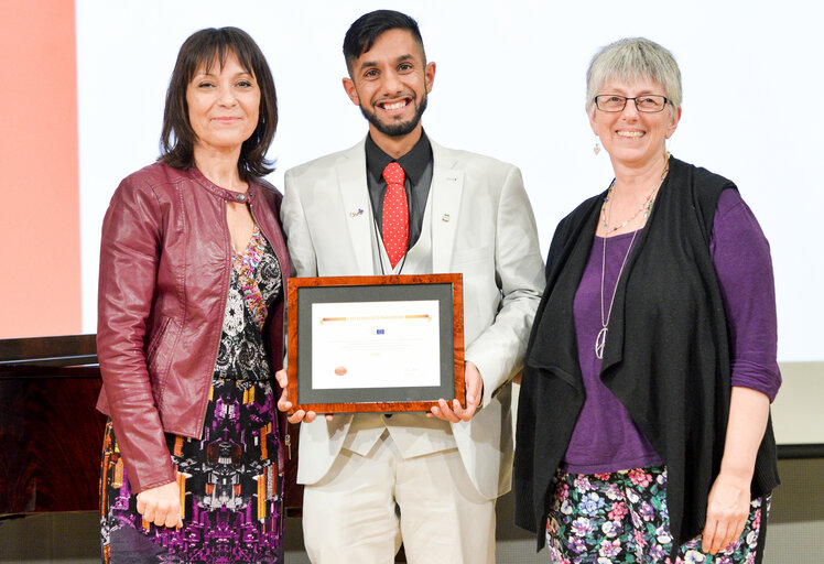 Fotogrāfija 5: European Citizen's Prize 2015 Ceremony