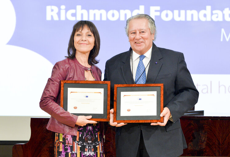 Fotogrāfija 13: European Citizen's Prize 2015 Ceremony