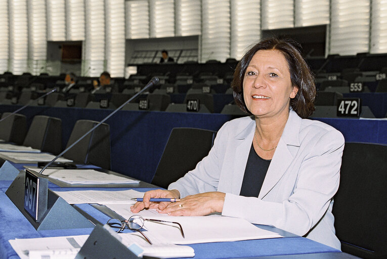 Fotografija 7: Portrait of MEPs during the plenary session in Strasbourg