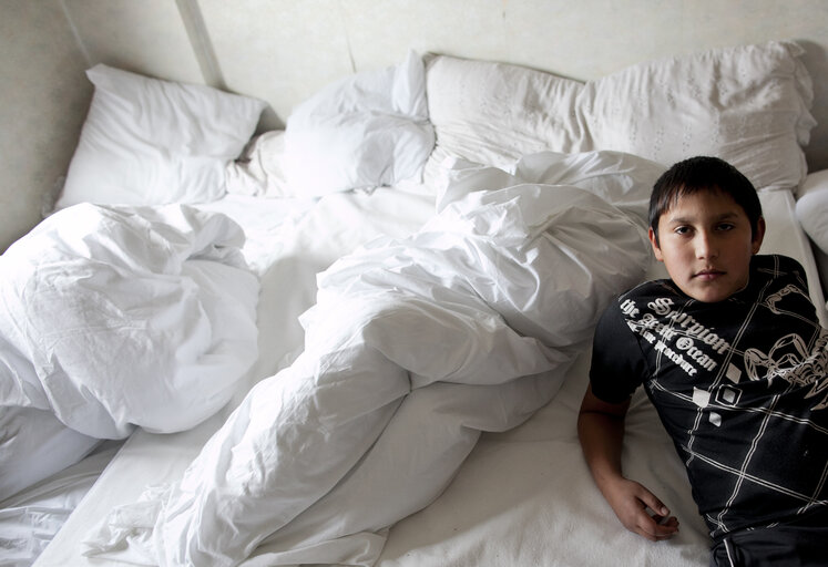 Fotografia 6: Illustration - Emergency accommodation for asylum seekers awaiting regularisation in Strasbourg, France