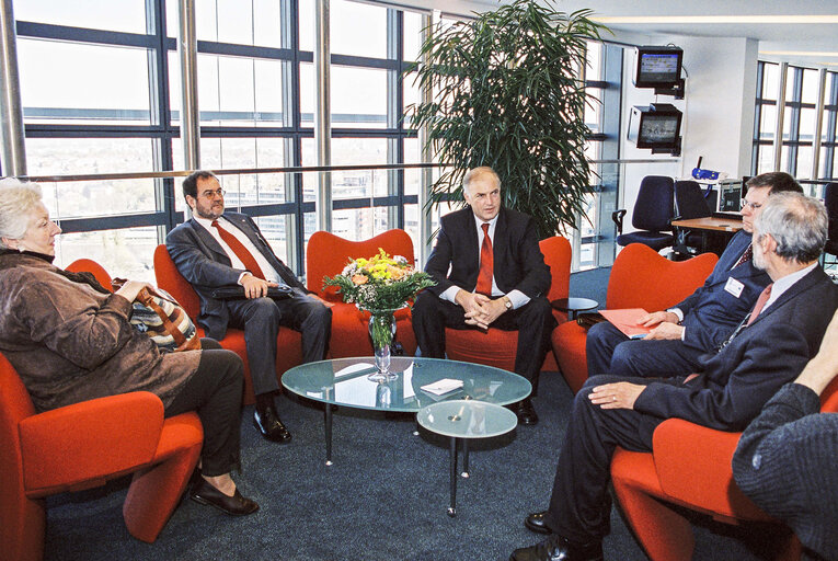 EP President meets with Luxembourg Minister for Humanitarian Aid and members of the International Committee of the Red Cross