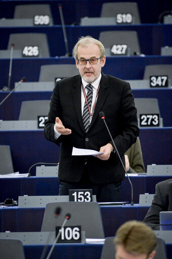 Foto 7: Plenary session Week 50 2017 in Strasbourg - Preparation of the European Council meeting of 14 and 15 December 2017 Council and Commission statements - State of play of negotiations with the United Kingdom